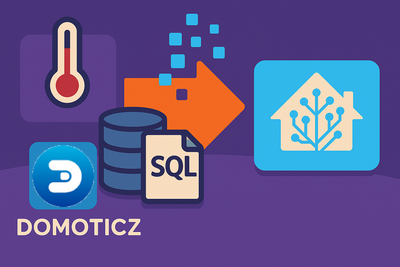 Migrer des données historiques de Domoticz vers Home Assistant