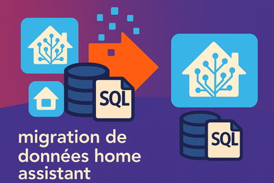 Migrer des données historiques entre deux instances Home Asssistant